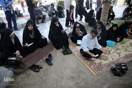 دعای عرفه در بهشت زهرا (س) تهران