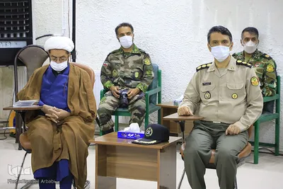 دیدار فرماندهان ارتش با حجت‌الاسلام عبادی