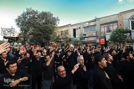 دسته عزاداری هیئت رزمندگان اسلام شهر زنجان