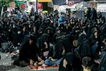 حسینیه ایران؛ عزاداری شب تاسوعا بانوان در هیئت لوا حیدر کرار