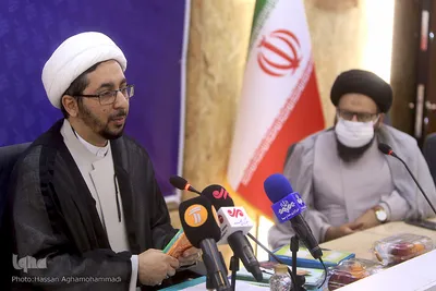 نشست خبری حجت‌الاسلام والمسلمین حامد تقدیری، رئیس «مدارس صدرا» و مسوول واحد کودک و نوجوان سازمان تبلیغات اسلامی