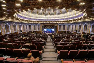 دیدار رئیس جمهور با نخبگان، علما، خانواده شهدا ،ایثار گران و جمعی از اقشار مردم