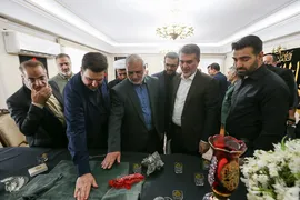 دیدار جامعه قرآنی با خانواده سردارسلامی