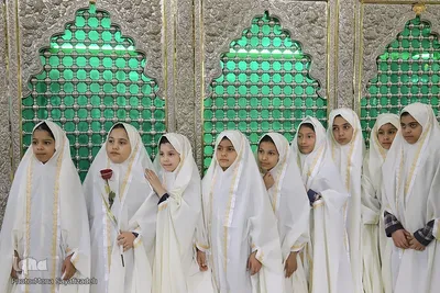 جشن تکلیف دختران دانش‌آموز در اهواز