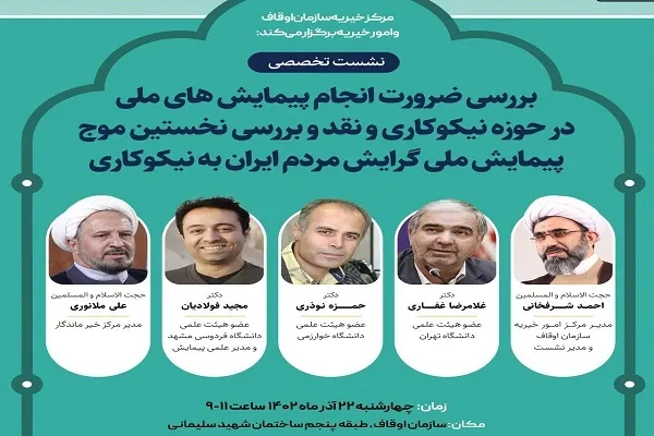 میزان گرایش مردم ایران به نیکوکاری بررسی می‌شود