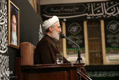 اولین شب مراسم عزاداری حضرت اباعبدالله الحسین(ع) در حسینیه امام خمینی(ره)