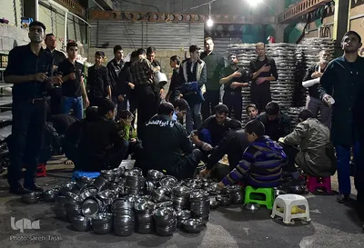 آبگوشت متنجنه غذای نذری در کرمان