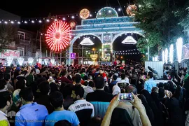 آذین بندی معابر به مناسبت نیمه شعبان- تهران
