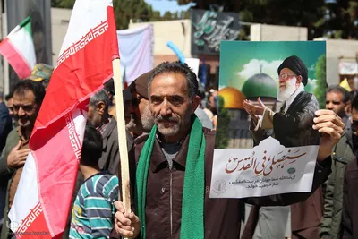  راهپیمایی روز قدس در بیرجند