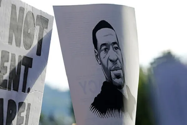 Almanya'da George Floyd protestosu