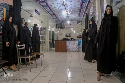 کارگاه دوخت چادر مشکی