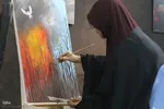 رویداد هنری «پرچم زمین نمی‌ماند» در شیراز‎