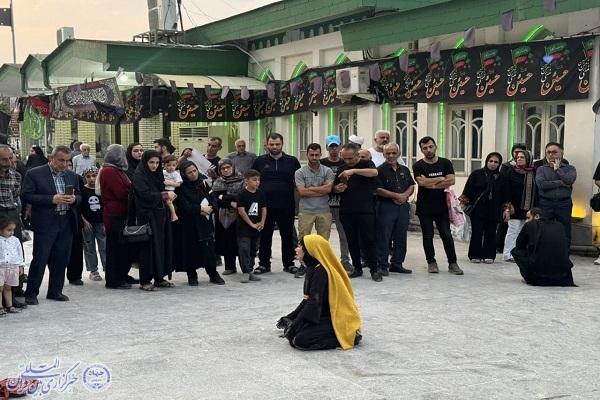 اجرای نمایش میدانی «پرسه در نیاز» در امامزاده ابراهیم(ع) آمل
