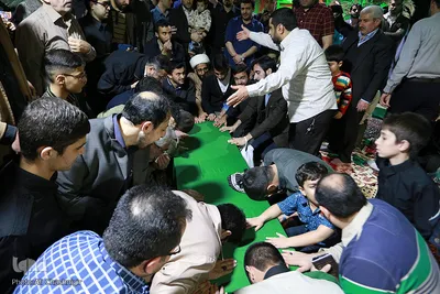 مراسم تحویل سال در معراج شهدای تهران