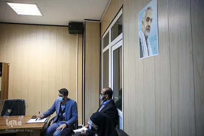 دیدار مظاهر بابایی رئیس جهاد دانشگاهی فارس با روح الله نجابت نماینده مجلس