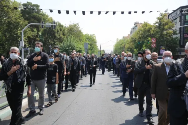 دسته عزاداری دانشگاه تهران به راه می‌افتد