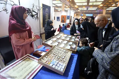 غرفه محصولات فرهنگی و صنایع دستی نمایشگاه قرآن کریم