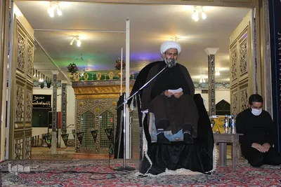 عزاداری شب هشتم محرم در امام زادگان باقریه(ع) بیرجند