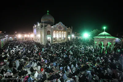 مراسم احیاء شب بیست ویکم رمضان در قزوین
