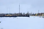 دانشگاه ارومیه در یک روز برفی‎