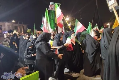 چهل و چهارمین اجتماع و ایستادگی مردم غیور شهرستان بابلسر