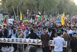 عکس| راهپیمایی محکومیت جنایات وحشیانه رژیم صهیونیستی در گلستان