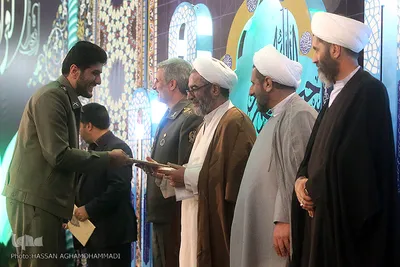  مراسم اختتامیه مسابقات قرآن برادران شاغل و وظیفه وزارت دفاع