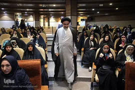 حضور حجت الاسلام مهدی خاموشی، رئیس سازمان تبلیغات اسلامی در مراسم
