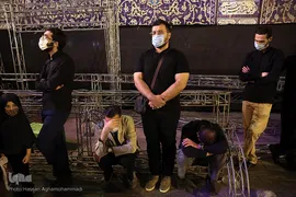 مراسم بزرگ‌ترین سفره نذری حضرت رقیه(س) در میدان آیینی امام حسین(ع)