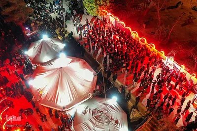آخرین شب موکب دلواپسان اربعین‎‎