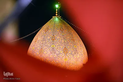 حرم شاهچراغ(ع)، غرق در شادی عید ولایت