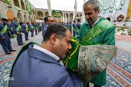 آیین دعا‌خوانی خدام علوی به مناسبت سالروز ولادت امیرالمومنین حضرت علی (ع) 