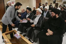 ⁨رونمایی از پوستر و لوگوی شعار اربعین 1398⁩