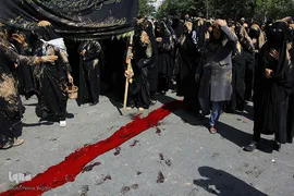 عاشقان حسینی در گل گیران بیجار