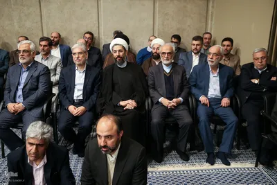 دیدار هزاران نفر از دانشجویان سراسر کشور با رهبر معظم انقلاب