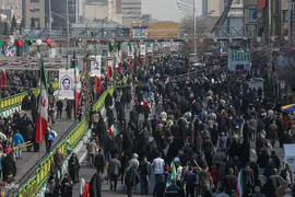 راهپیمایی 22 بهمن در تهران