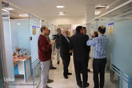 بازدید حسام الدین آشنا، مشاور رییس جمهور از پارک علوم، فناوری نرم و صنایع فرهنگی جهاددانشگاهی