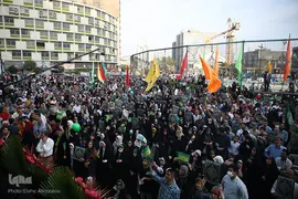 برگزاری جشن بزرگ پیامبر مهربانی در میدان ولیعصر(عج)
