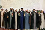بزم غدیریان در سومین حرم اهل بیت(ع)‎‎
