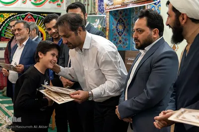 محفل انس با قرآن کریم در مسجد جامع حضرت ابوالفضل علیه السلام کرج