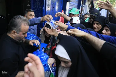 موکب جهاددانشگاهی میزبان عزاداران تشییع رهبر شهید انقلاب