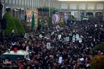 مراسم تشییع پیکر مطهر شهید حججی درمیدان امام خمینی(ره) اصفهان