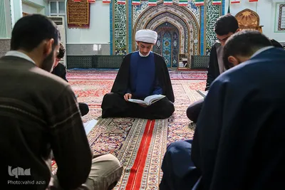 مراسم معنوی اعتکاف خراسان شمالی