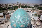 پیشرفت ساخت‌وساز در آستان علی‌بن مهزیار اهوازی 