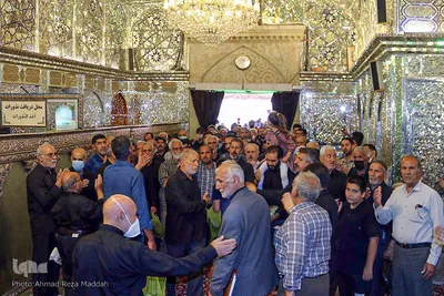 عزاداری روز شهادت حضرت امام رضا(ع) در حرم مطهر حضرت شاهچراغ (ع)