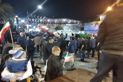 سی اُمین شب اجتماع و راهپیمایی مردم بابلسر