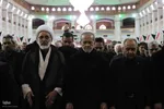 حضور رییس جمهور دکتر پزشکیان در نماز ظهر عاشورا  در تبریز