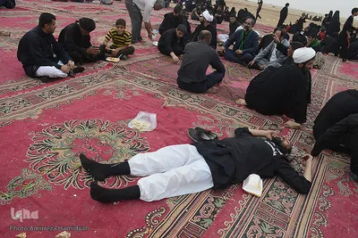 آغاز پیاده‌روی زائران اربعین حسینی از خوزستان
