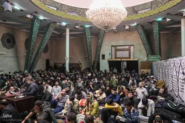 مراسم اعمال ام داوود در مسجد دانشگاه تهران