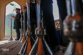 تحویل سال نو در شاهچراغ (ع)